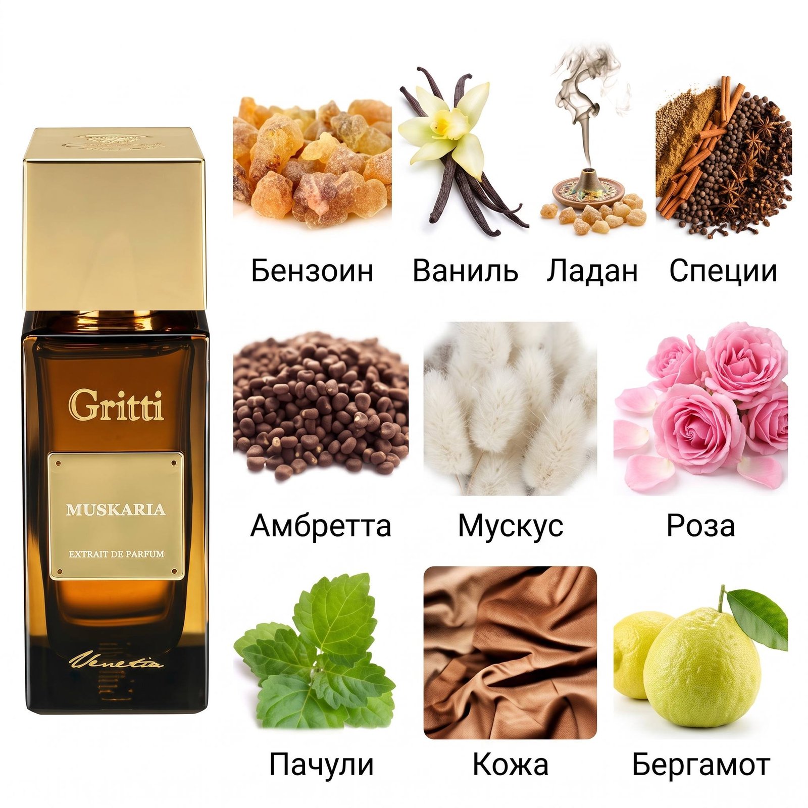 Gritti Muskaria Extrait 11 Gritti Muskaria extrait - аромат на розпив у Pshyk Rozpyv