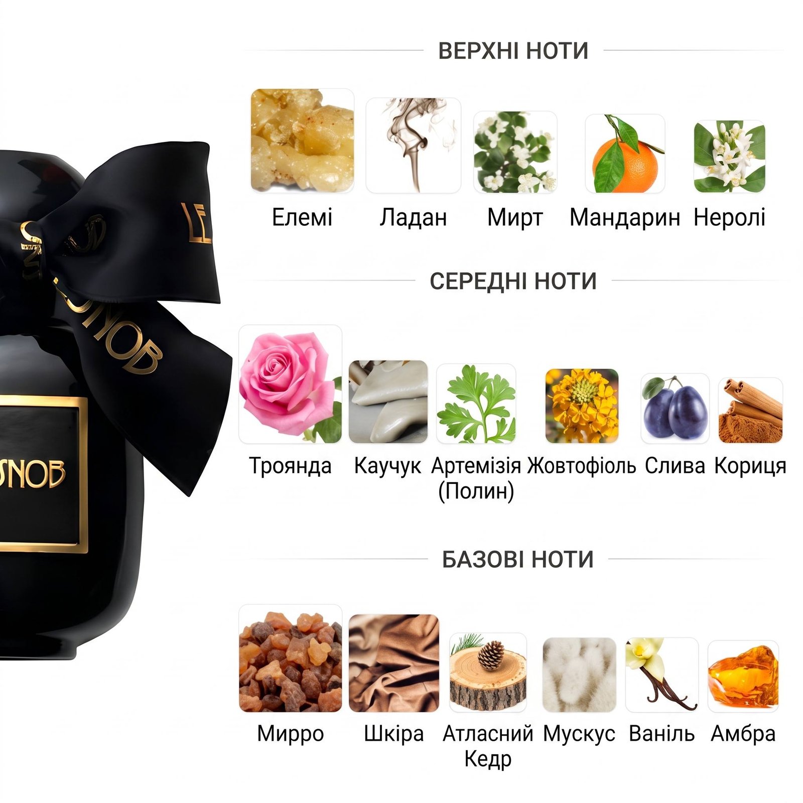 Parfums De Rosine FOR LE SNOB 11 Parfums De Rosine FOR LE SNOB (ЗАЛИШОК 26 мл) - Зображення 1